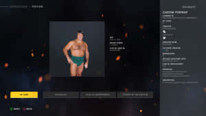 Legendary Wrestler Bruno Sammartino Digital Game Poster Wallpaper