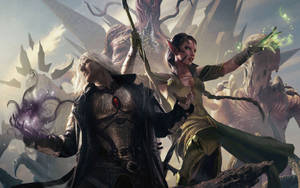 Legends Unite In Magic The Gathering Wallpaper