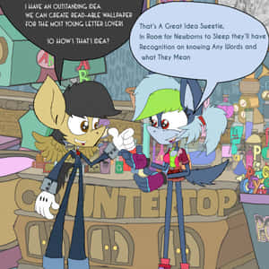 Legible Comic Dialogues Wallpaper