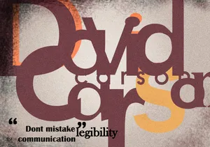 Legible Communication Quote Wallpaper