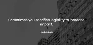 Legible Increase Impact Quote Wallpaper