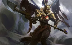 Legion Commander In Action Wallpaper