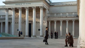 Legionof Honor Courtyard Photography Wallpaper