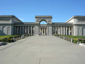 Legionof Honor Museum Entrance Wallpaper