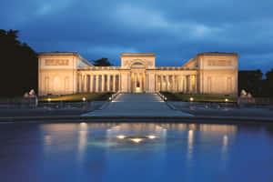 Legionof Honor Museumat Twilight Wallpaper