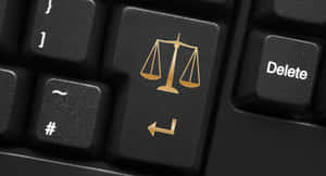 Legislative Keyboard Balance Justice Wallpaper