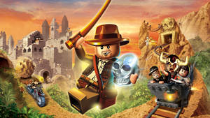 Lego Inspired Indiana Jones Wallpaper