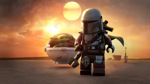 Lego Mandalorian Child 3840 X 2160 Star Wars Wallpaper
