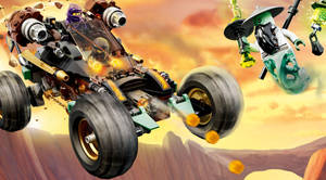 Lego Ninjago Black Dune Buggy Wallpaper