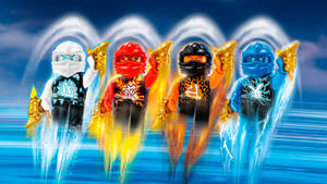 Lego Ninjago Elemental Powers Wallpaper