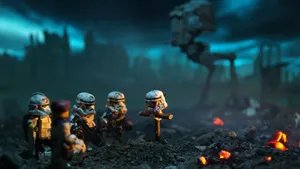 Lego Star Wars With A Terrifying Message Wallpaper