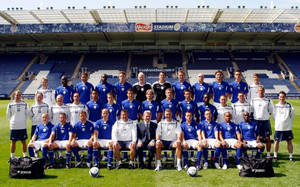 Leicester City Team Photo Wallpaper