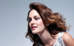 Leighton Meester Close Up Shot Wallpaper