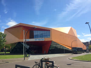 Lelystad Theater Agora Exterior Wallpaper