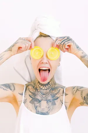 Lemon Eyes Hd Tattoo Wallpaper