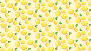 Lemon_ Pattern_ Background Wallpaper