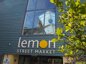 Lemon Street Market Truro U K Wallpaper