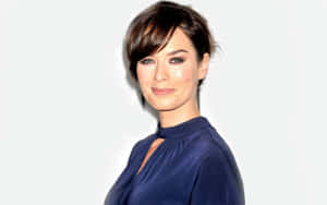 Lena Headey Captivating Pose In A Photoshoot Wallpaper