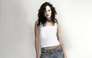 Lena Headey Posing Elegantly In A Photoshoot Wallpaper