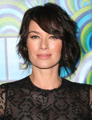 Lena Headey Posing In An Elegant Fashion Shoot Wallpaper