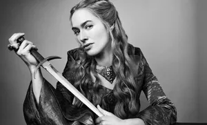 Lena Headey Striking A Pose Wallpaper