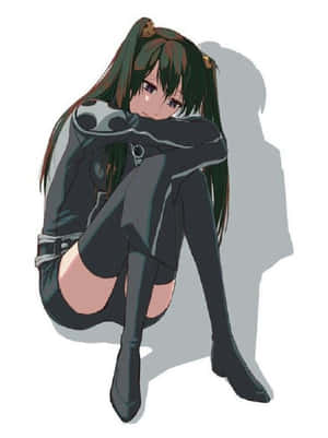 Lenalee Lee In Action- D.gray Man Anime Series Wallpaper