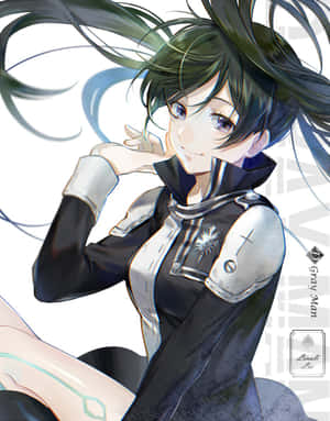 Lenalee Lee In Full Battle Mode Wallpaper