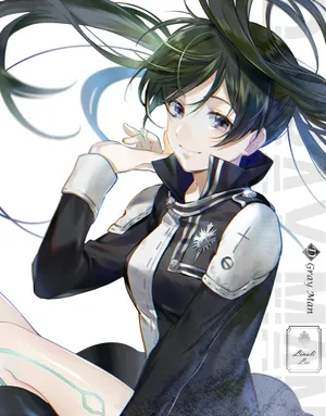 Lenalee Lee In Full Battle Mode Wallpaper