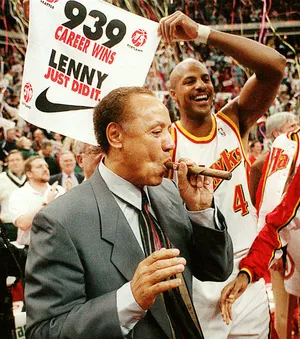 Lenny Wilkens Career Wins Wallpaper