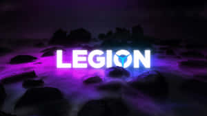 Lenovo Legion Logo Nebulous Backdrop Wallpaper