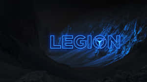 Lenovo Legion Logoin Dark Canyon Wallpaper