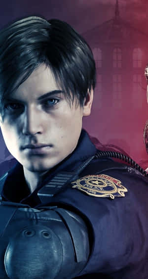 Leon Agent Resident Evil 2 Wallpaper