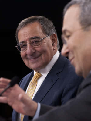 Leon Panetta Smiling Wallpaper