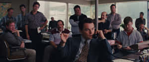 Leonardo Dicaprio Stars As Jordan Belfort In, The Wolf Of Wall Street Wallpaper