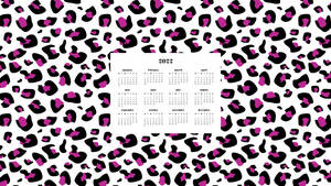 Leopard 2022 Calendar Wallpaper