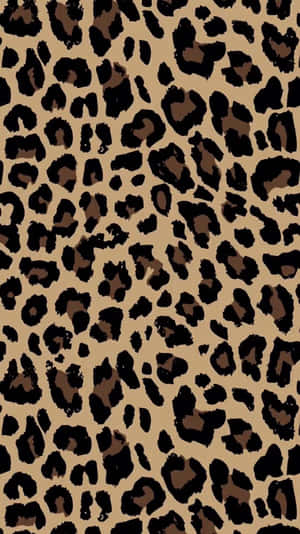 Leopard Skin Pattern Texture Wallpaper