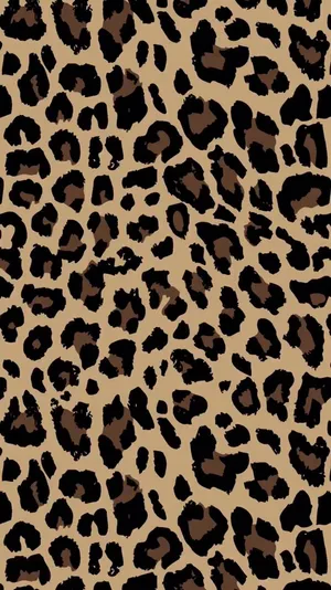 Leopard Skin Pattern Texture Wallpaper