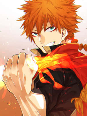 Leopold Vermillion Power Stance Wallpaper