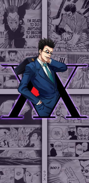 Leorio Paradinight - Confident Hunter Wallpaper