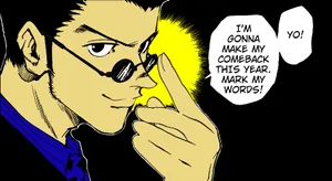 Leorio Paradinight, Hunter X Hunter's Charismatic Character Wallpaper