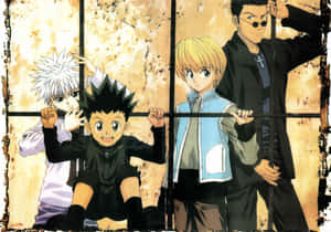 Leorio Paradinight In Action Wallpaper