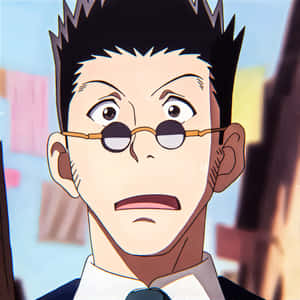 Leorio Paradinight Striking A Confident Pose Wallpaper