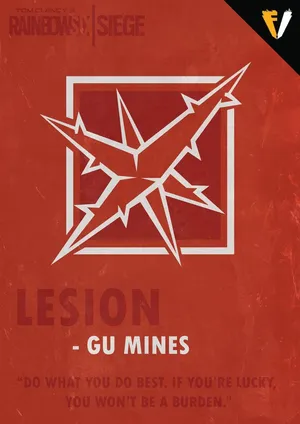 Lesion In Action - Rainbow Six Siege Operator Wallpaper