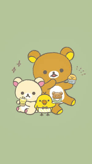 Let Cute Rilakkuma Accompany You Through Your Day Wallpaper