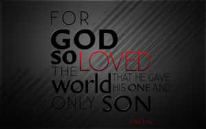 Let God's Love Fill You Today Wallpaper