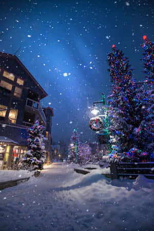 Let It Snow This Christmas! Wallpaper