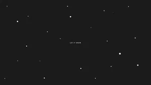 Let It Snow Tumblr Laptop Wallpaper