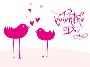 Let Love Take Flight This Valentines Day Wallpaper