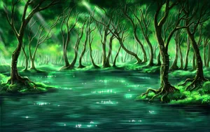 Let Nature Take You On A Magical Journey Wallpaper