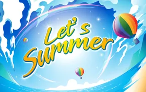 Let's Summer Desktop Wallpaper